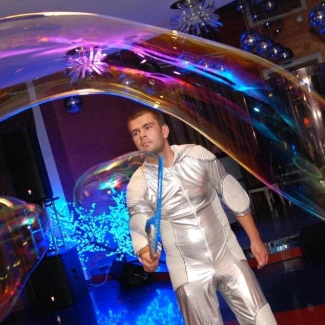 Фото - Егор - Шоу мыльных пузырей