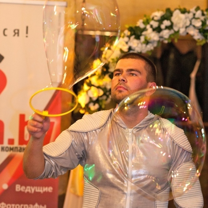 Фото - Егор - Шоу мыльных пузырей