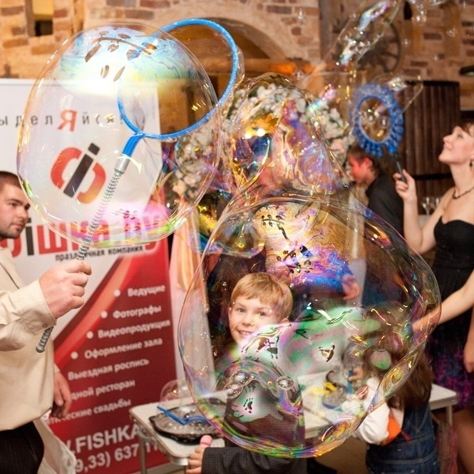 Фото - Егор - Шоу мыльных пузырей