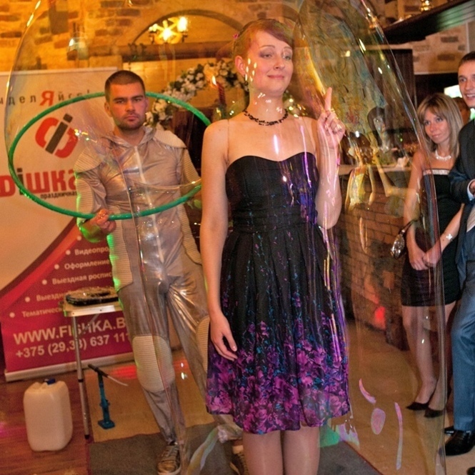 Фото - Егор - Шоу мыльных пузырей