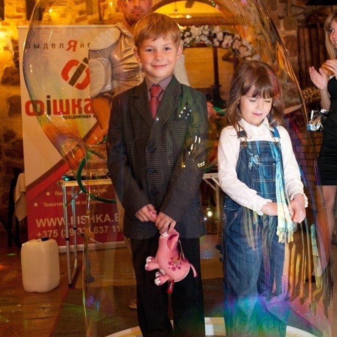 Фото - Егор - Шоу мыльных пузырей