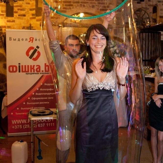 Фото - Егор - Шоу мыльных пузырей