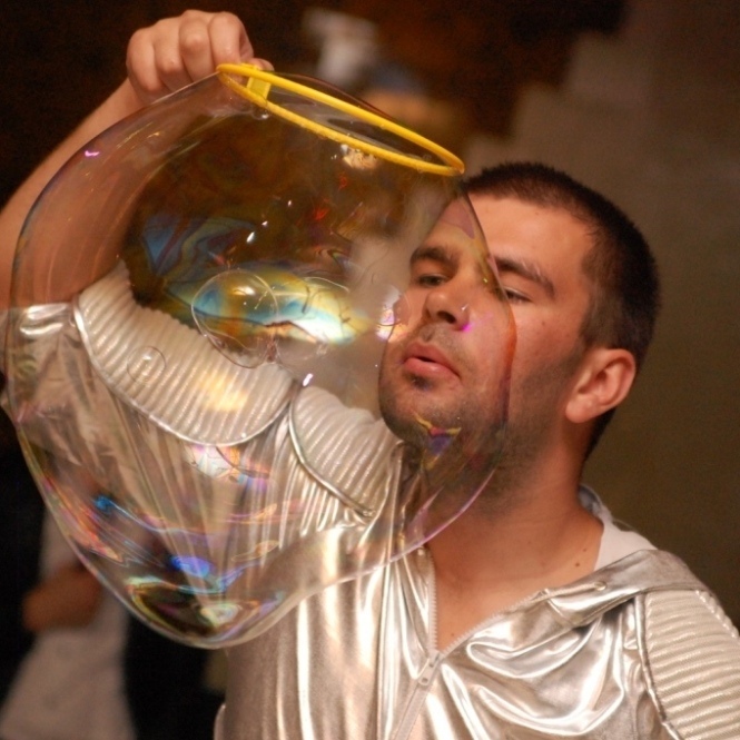 Фото - Егор - Шоу мыльных пузырей