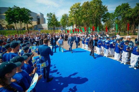 Фото - Открытие спортивного комплекса 